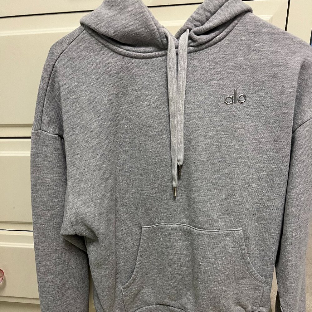 Alo Yoga Grey Hoodie